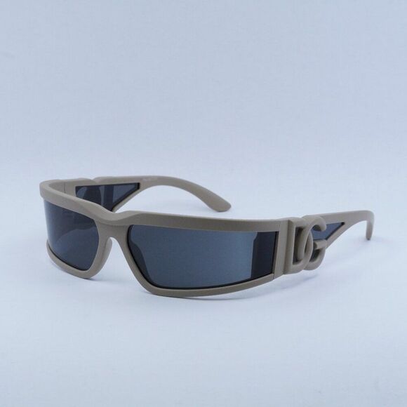 🕶️ New Dolce & Gabbana DG6198 329287 Sunglasses - Rubberized Beige Frame - Picture 1 of 10
